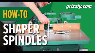 How To Replace a Spindle on a G1035 and G1026 Shaper