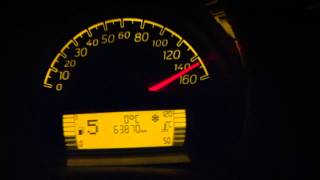 Smart Fortwo 1.0 52 kW (71 PS) at Fullspeed 0-160 km/h on German Highway Autobahn