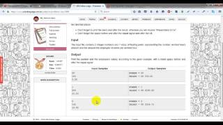 URI online Judge problem 1008 solution