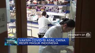 Vaksin Covid-19 Asal China Resmi Masuk Indonesia