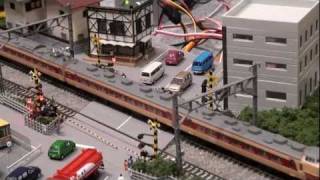 第12回　国際鉄道模型　コンベンション　踏み切り、信号コントロール