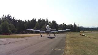 T-28Trojan Take off
