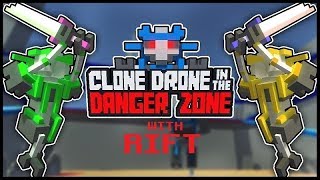 БИТВА РОБОТОВ ♦ Clone Drone in the Danger Zone ♦1♦ Прохождение