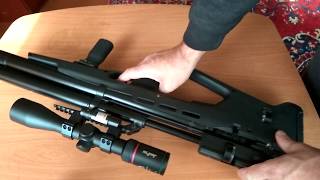 РСР-ИЖ Крюгера самодельный передний взвод  62коробка. PСР ulyarnyye pcp vintovki  Popular pcp rifles