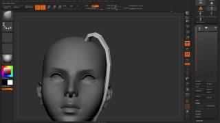 Long Hair Creation Using Zbrush and Maya Arnold