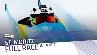 St. Moritz | BMW IBSF World Cup 2019/2020 - Women's Bobsleigh Heat 2 | IBSF Official