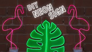 DIY NEON SIGNS FOR YOUR DORM/ ROOM