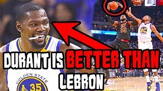 Why Kevin Durant Is BETTER Than LeBron James Right Now