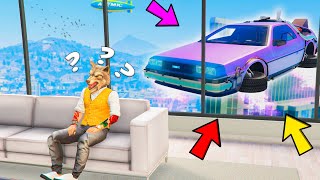 КАК Я НЕ ЗАМЕТИЛ ЛЕТАЮЩИЙ ДЕЛОРИАН В НЕБЕ ! - ПРЯЧЬ ИЩИ В GTA 5 ONLINE