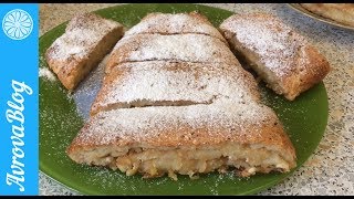 Рулет с яблоками (без яиц)