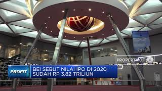 BEI Sebut Nilai IPO di 2020 Sudah Rp 3,82 Triliun