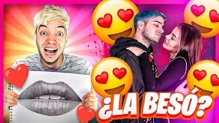 ¡YOLO BESA A MARIANA! HACIENDO TODO LO QUE DIBUJA MI HERMANO POR 24 HORAS - Yolo Aventuras