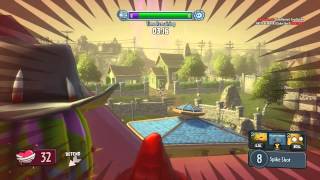 Plants vs Zombies Garden Warfare | Glitch | How to get cactus in high spots