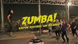 Zumba en el Galpón Kultural de San Ricardo