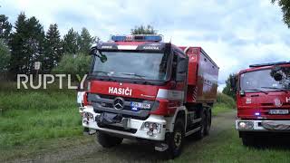 Czech Republic: Drone captures collided trains in Milavce as crash leaves 3 dead