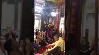 Khoá lễ hầu tứ phủ tại đền mẫu hưng yên -Thanh đồng TRẦN THỊ THOA