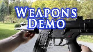 Weapons demo! (In first person) [HD]