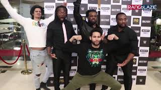 Gully Boy star Siddhant Chaturvedi hosting a private screening for WWE Superstars