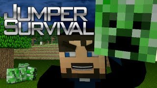Minecraft Survival : Jumper 2.0 Ep.8 - WATER SCAFFOLDING...win or fail?!?