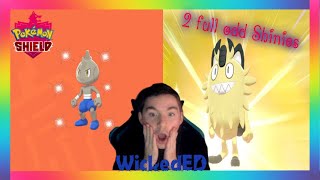 2 FULL ODD SHINIES!! SHINY TYROGUE AND SHINY GALARIAN MEOWTH CAUGHT IN POKEMON SWORD AND SHIELD!