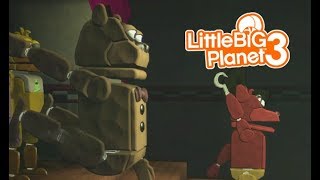 LittleBIGPlanet 3 - SCREAM!!!!! [FNAF Deathrun] - Playstation 4