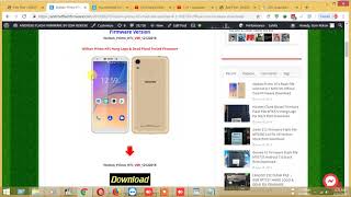 Walton Primo H7s Flash File Android 8.1 MT6739 Official Care Firmware Download