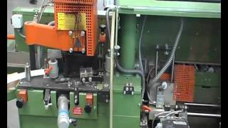 Hebrock Kantenanleimmaschine AKV2001 DK -- KUPER Gebrauchtmaschine
