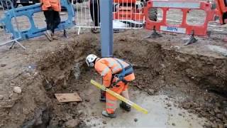 День первый. Сборка здания из металлоконструкций.