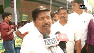 BJD stages dharna against central government over paddy MSP