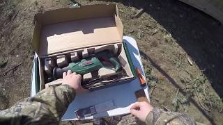 Сабельная электропила Bosh PSA 700E. Распаковка. Тест.