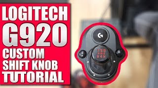 Logitech G920/G29 Custom Shift Knob Tutorial