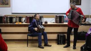 гармонь, на юбилее у Олега Аристархова 2016г.- видео  008