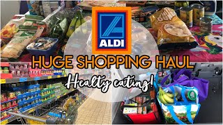 HUGE ALDI SHOPPING HUAL \\ HEALTHY SHOPPING ON A BUDGET  \\ HEALTHY EATING \\ VLOGMAS 2019