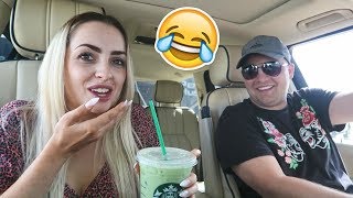 TRYING TO DRINK AFTER GETTING LIP INJECTIONS?!?