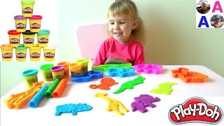 Зоопарк Плей до Лепим Животных Play Doh Zoo Animals