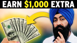 7 Ways To Make An Extra $1,000 A Month