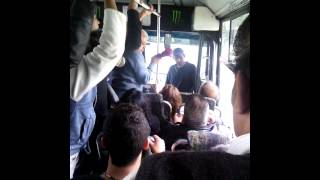 Robo en la ruta de camiones tacubaya a navidad.
