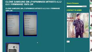 CLONE SAMSUNG SM-J710FN/MN/DS MTK6572 4.2.2 6.0.1 FIRMWARE 100% OK