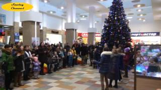 Флешмоб в ТЦ Галактика, Смоленск 7.01.16|Flashmob in the shopping center Galaxy, Smolensk