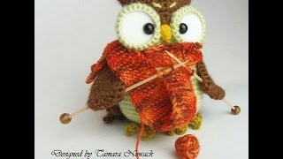 Вязаные совы. Crochet Owl.