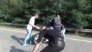 Мото гонки падение с мотоцикла на 170км Харьков 03.09.17