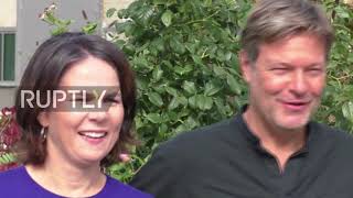 Germany: Greens hold convention in Berlin week before federal elections