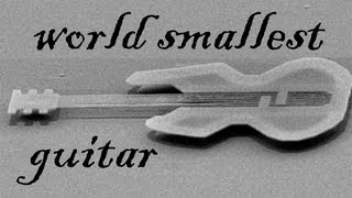 Gibson Flying V: самая маленькая гитара (наногитара) | World smallest guitar (nano guitar)
