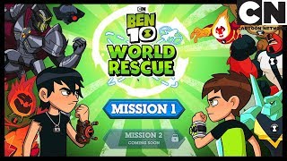 Ben 10 | Ben 10 World Rescue Game Playthrough | Cartoon Network