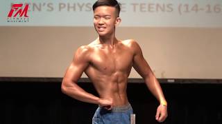 FM PHYSIQUE WAR & MUSCLE WAR 2019 - Men's Physique Teens (14 -16) - Class A