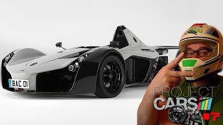 Project Cars #7 Modo Carreira | BAC MONO - British Track Challenge (60 FPS)
