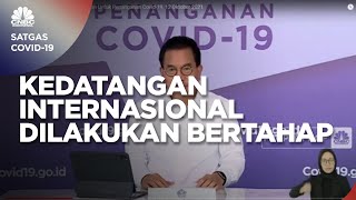 Satgas Pastikan Pembukaan Kedatangan Internasional Dilakukan Bertahap & Hati-hati