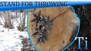 STAND FOR THROWING KNIVES/СТЕНД ДЛЯ МЕТАНИЯ НОЖЕЙ [DIY]