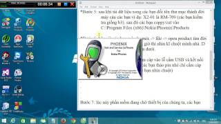 hướng dẫn chạy phần mềm nokia bằng phoenix dễ hiểu nhất