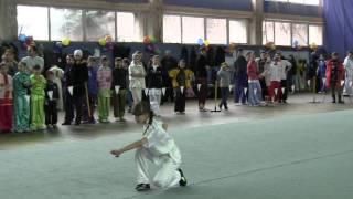 Крыжная Ирина. чанцюань Финал Кубка Украины по ушу 2011.